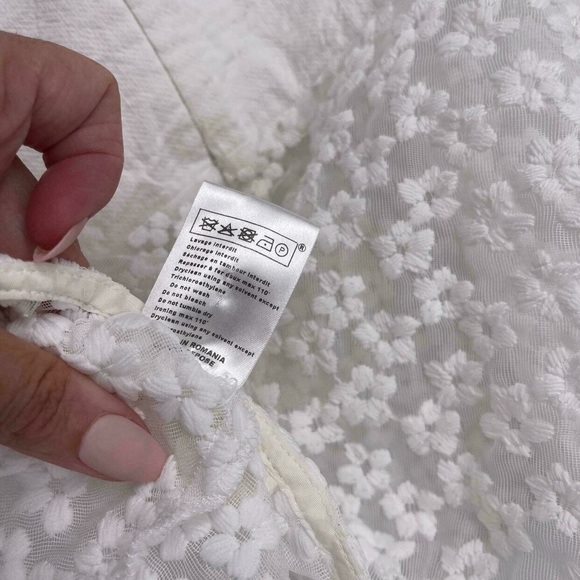 Maje Embroidered peplum Tank - Picture 5 of 8